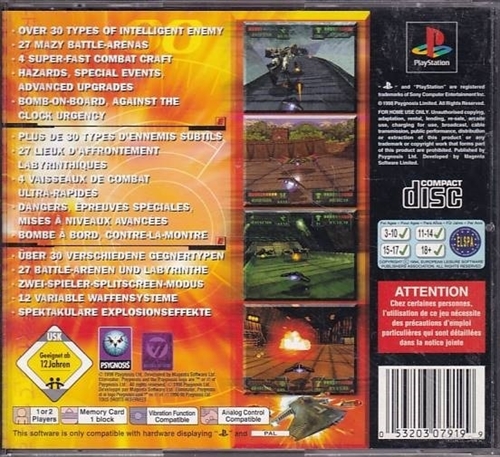 Eliminator - PlayStation 1 (B Grade) (Genbrug)